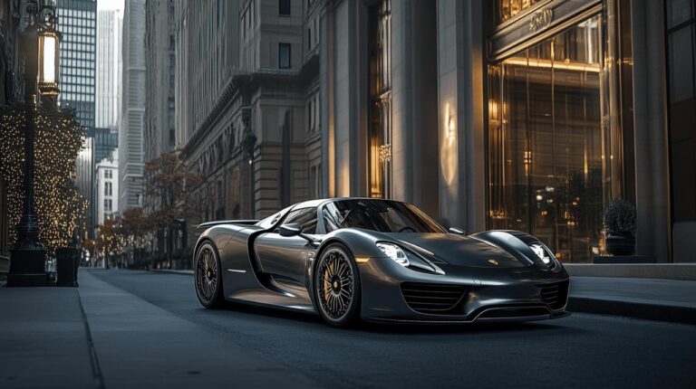 Supercar Porsche 918 Spyder : Analyse detaillee des performances avec le pack Weissach