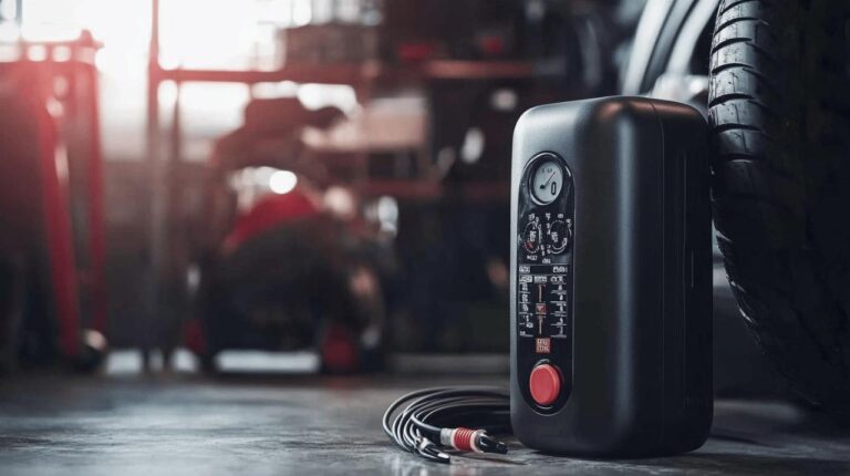 Gonfleur de pneu et compresseur a air portatif : comparatif des modeles les plus performants